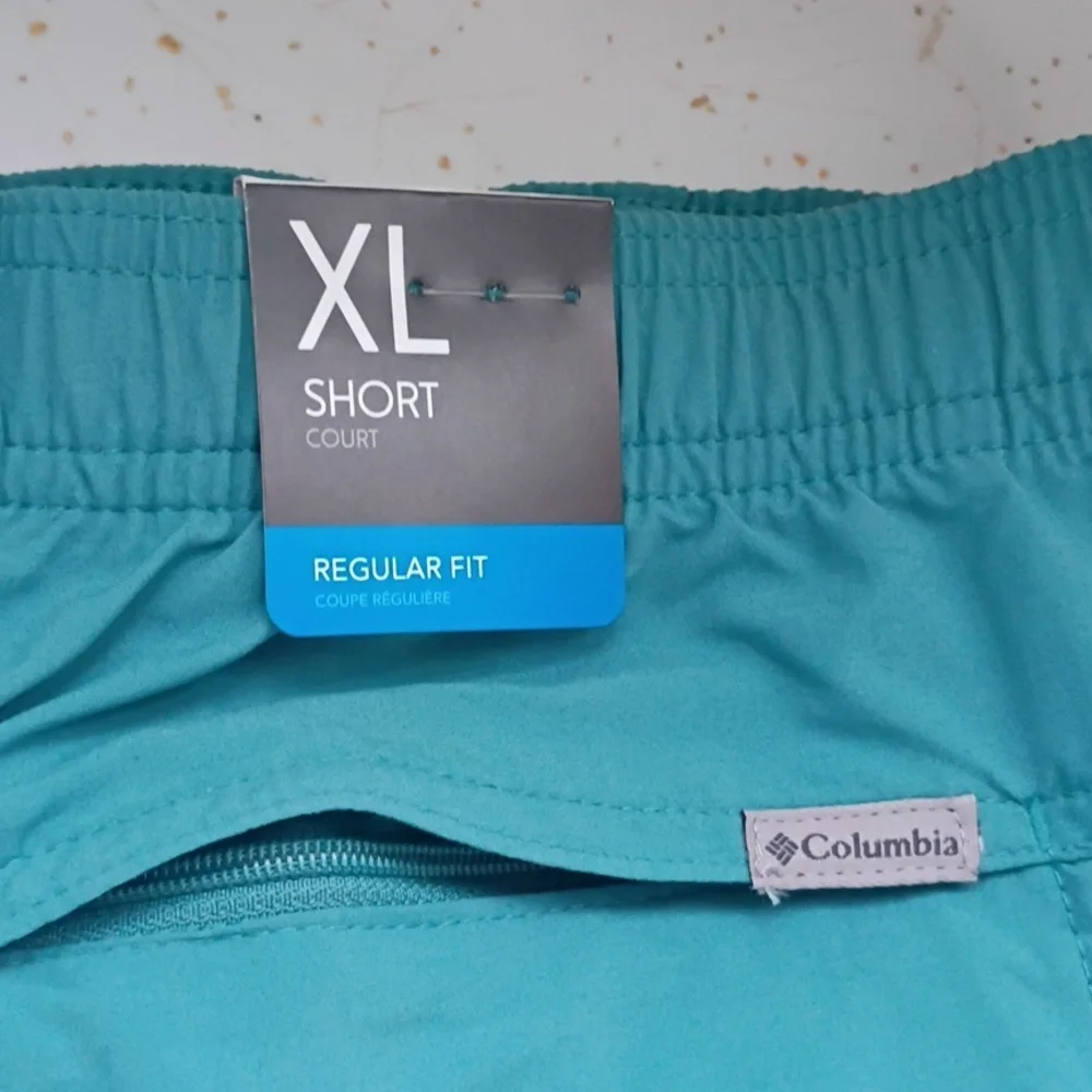 Columbia Teal Athletic Shorts - Picture 7 of 8